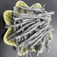 China CE Certified Twisted Fiber Engineering PP Polypropylene Fibre Bunchy For Concrete Road on sale