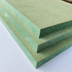Nontoxic Lightweight Green MDF Sheet , Sturdy MDF Medium Density Fiberboard