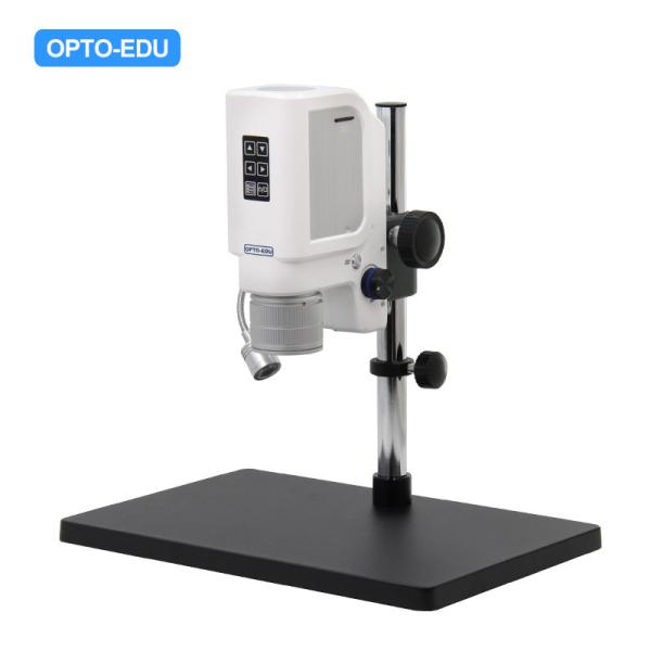 Microscopio 0.7x~4.5x de la fuente de luz DC12V Digitaces LCD de OPTO-EDU A32.6401 LED