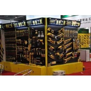 China Top Open Tool Storage Rack Pegboard Metal Shelves Cabinet Hardware Display supplier