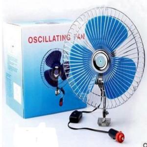 China 8 Oscillating Car Radiator Electric Cooling Fans With Customized Color supplier