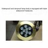 China Brass Pool Fountain Accessories 9W Led Underwater Lights wholesale