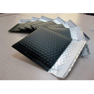 China PET Black Bubble Lined Envelopes , 6x10 Bubble Mailers Size 0 Impact Strength supplier