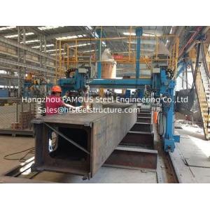 China Large Span Steel Structure Construction Prefab Box Column Members Customized supplier