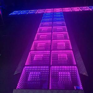 Professional LED DJ Stage Dance Floor , 3D LED Video Dance Floor