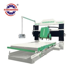 PLC 18.5kw Gantry Type Linear Stone Edge Profiling Machine For Marble Granite