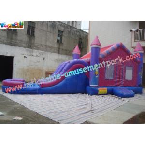 China Customized Inflatable Bouncer Slide For Children With 9L x 4W x 6H Meter supplier