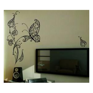 China Removable Personalised Wall Flower Stickers G019 / Wall Sticker Art wholesale