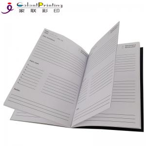 China A5 / B5 Custom Planner Printing  Saddle Stitch Softcover Personalized Academic Planner supplier