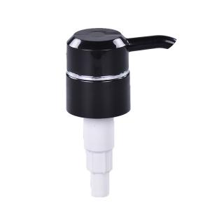 Silver Ring 28mm Black Lotion Pump , 2cc Child Resistant Lotion Pump