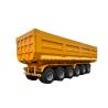 China Truck Trailer 60T Rear Load 3 Axles U Model Box Dump Trailer With Mechanical Suspension wholesale