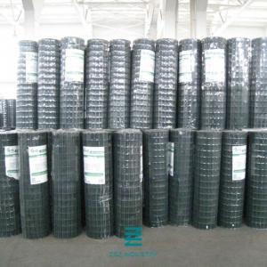 China Pvc Coated Wire Mesh Fence Roll Green Color For Protection / Building supplier