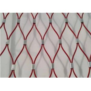 Railing Architectural Wire Rope Mesh 304 Stainless Steel Cable Mesh