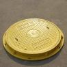 China EN124 Certified BMC FRP Manhole Cover With High Load Capacity For Industrial And Commercial Applications wholesale