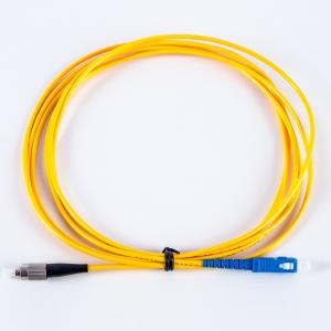 OM3 10G FTTH Fiber Optic Cable Multimode Duplex FC To SC