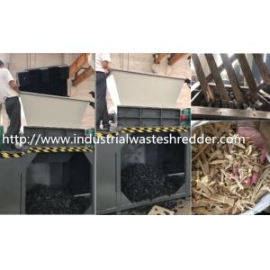 Plastic Waste Double Shaft Shredder Low Rotation Speed High Efficient Performance