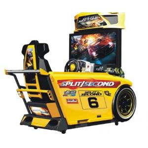 China Speed Car Racing Arcade Machine Metal Material High Resolution With 42  LCD Screen supplier