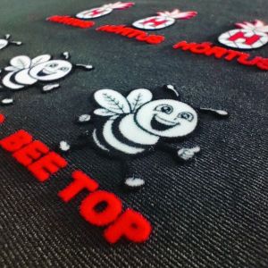 China Durable Flock Transfers Customized Iron On Transfers For Clothes wholesale