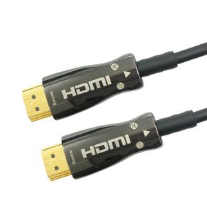 50m 4k HDMI AOC Cable Coaxial Type With PVC Jacketed  MALE To MALE