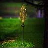 2Volt Metal Garden Leaf Solar Lights