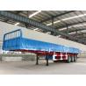 China 3 axle detachable side wall cargo trailer trucks for sale - CIMC wholesale