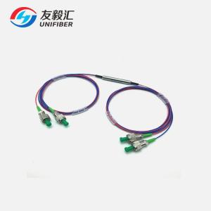 1x2 2x2 Single Mode 1550nm PM Fiber Optic Splitter 50/50 FC/APC Optical Coupler Splitter