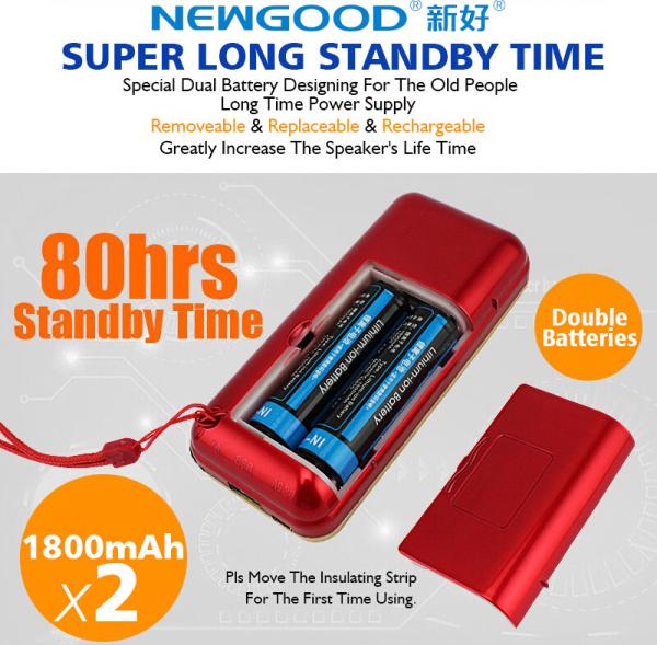 Bluetooth speaker portable with FM radio and USB port support