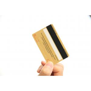 China Plastic Loyalty HICO Black Magnetic Stripe Card With Printing Customize Size wholesale