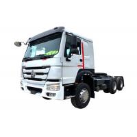 China White D12 Second Hand Tractor Head 6x4 420Hp 10 Wheels Tractor Trailer on sale