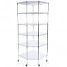 NSF & ISO Approved Chrome 4-tiers 18"X36" x72" Wire Shelving