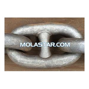 China Hot Dip Galvanized Marine Stud Link  Anchor Chain  Mooring Anchor Chain supplier