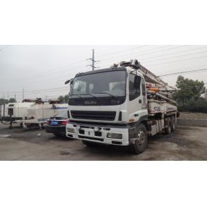 China 2008 year ISUZU 37m Used Concrete Pump Truck For Sale !!! supplier