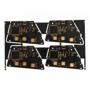 Circuit Board  Multilayer Layer 30u Electric Thick Gold Black Solder Mask Board PCB