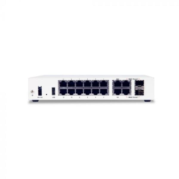 Firewall de red de seguridad FG-30E con 5 puertos GE RJ45, 1 puerto WAN y 4 puertos Switch