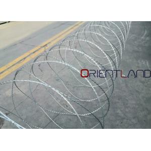 China Military Use Concertina Razor Barbed Wire Fence Customisation Possible BTO-22 supplier