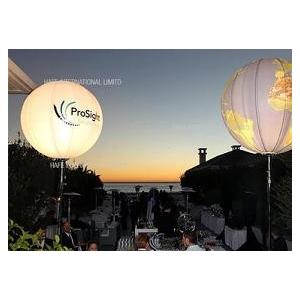 Halogen 2000W Event  Balloon Outdoor Wedding Reception Lighting With Advertising Branding Logo