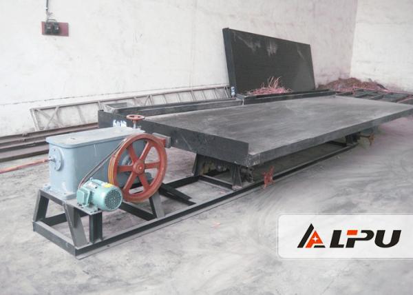 High Concentration Ratio Gold Shaker Table for Gold Processing Plant