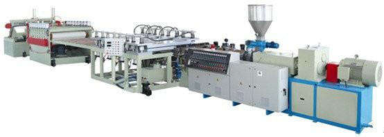 PVC XPS Foam Board Extrusion Line For Decorative Building Material With 915mm 1220mm