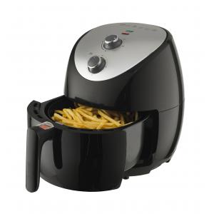 China Black Family Size Air Fryer , 3.5 Liter Air Fryer Multifunction OEM Acceptable supplier