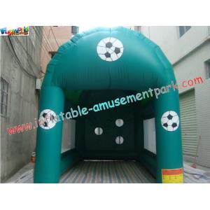Commercial Grade PVC Tarpaulin Inflatable Sports Game Shooting Sport Games For Football
