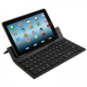 Aluminum Alloy Folding Bluetooth Keyboard Rechargeable With CE ROHS Approval