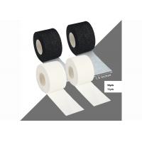 China White & Black Cotton Sports Tape Color Trainers Cotton Adhesive Athletic Tape on sale