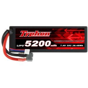 China TYPHON POWER 5200mAh 7.4V 35C 2S1P HardCase Lipo Battery supplier