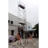 China Torre de andamios de aluminio ligero, andamios de aluminio versátiles marco H wholesale