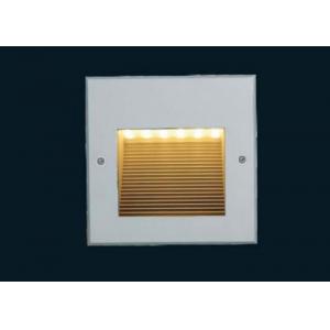 China Recessed LED Wall Light Side Emitting Silvery Surface Color Constant Current Output supplier