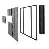 China Thin and Light Outdoor Sealess Design Super Slim Transparent LED Screen wholesale