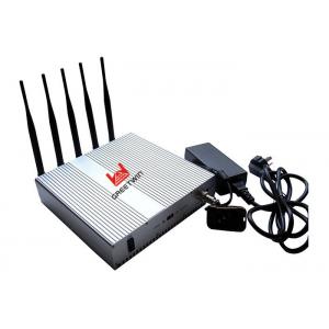 China Strong Range Cell Phone Signal Jammer Scrambler Device WIFI 2400mhz - 2500MHz supplier