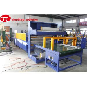 China Máquina de envolvimento horizontal da tensão forte com a porta de For Panel And do controlador do programador do PLC supplier