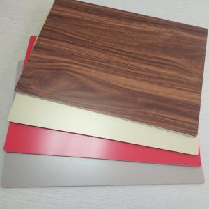 China 4mm ACP 3D Wood Grain Aluminum Composite Panel PE Coated Fluorocarbon Coatings wholesale