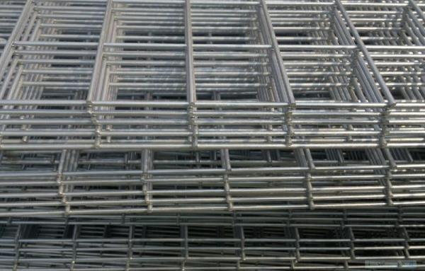 Electro Galvanized Welded Wire Mesh Sheet , 1x2 Custom Wire Grid Panels For